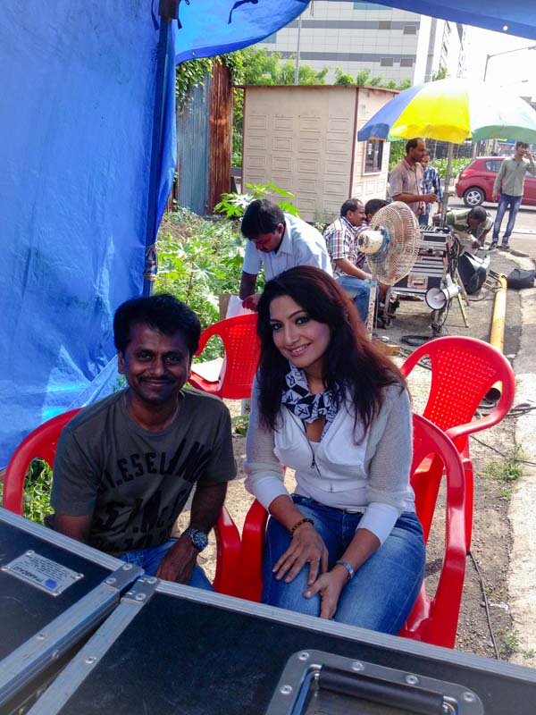 A R Murugadoss with Aackruti Nagpal
