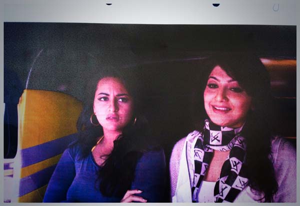 Aackruti Nagpal with Sonakshi Sinha