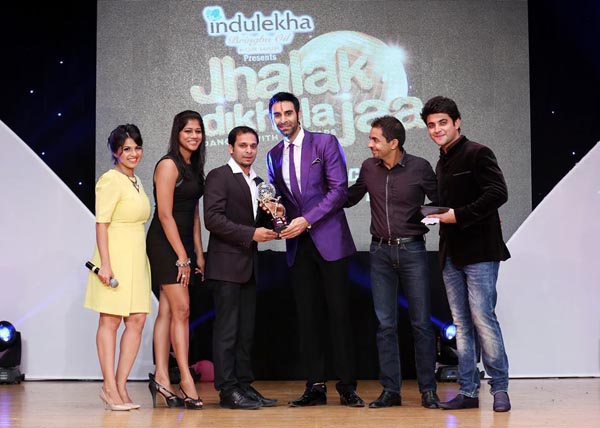 Sandip Soparrkar with Jhalak Dikhala Jaa UAE