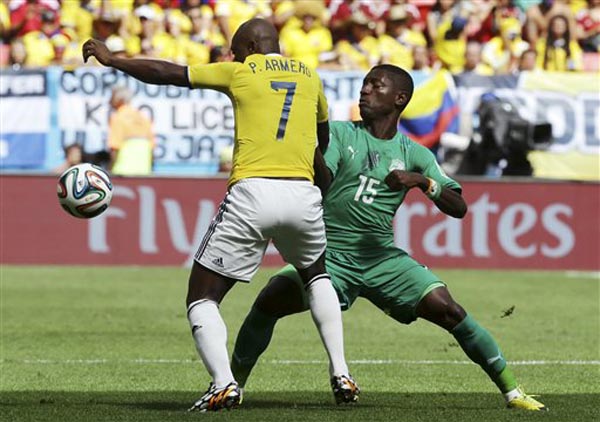 Brazil Soccer WCup Colombia Ivory Coast