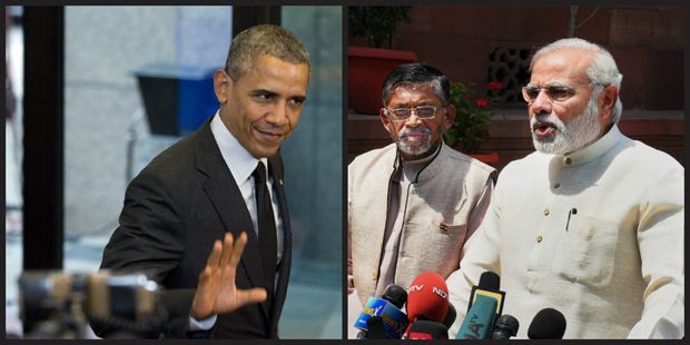 narendra modi and barack obama