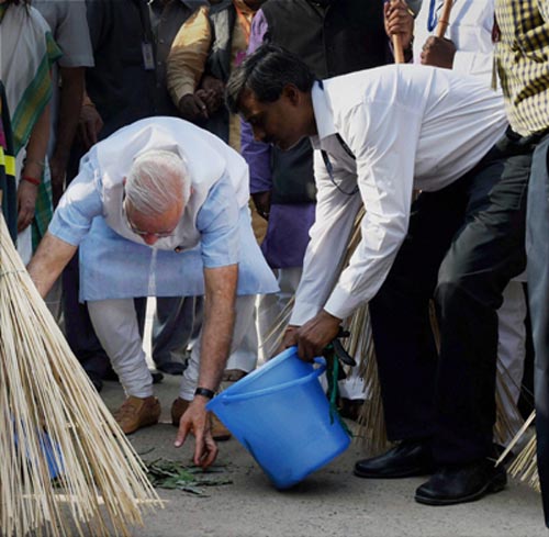 PM at Valmiki Basti