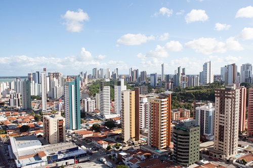 Panorama von Joao Pessoa in Brasilien