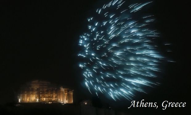 Athens Greece New Year_2015