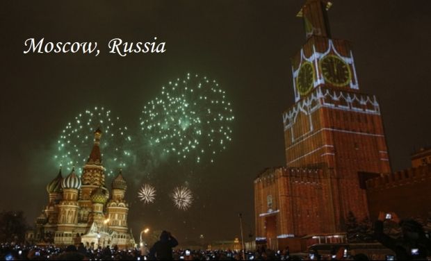 Moscow Russia New Year_2015