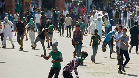 Clash in Srinagar