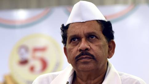 KPCC President Dr G Parameshwara during felicitation program on the completion of 5 years as president of KPCC, the program was held at Palace Grounds, in Bengaluru on Friday.Nagaraja Gadekal