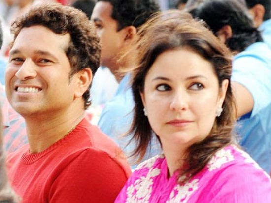 Anjali And Sachin Tendulkar