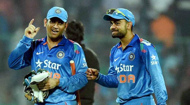 Dhoni And Kohli