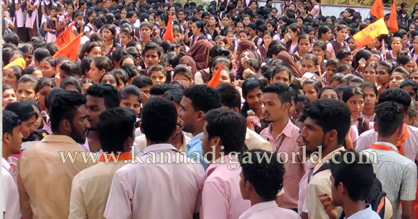 Kundapura_ABVP Protest_Mangalore Univercity (22)