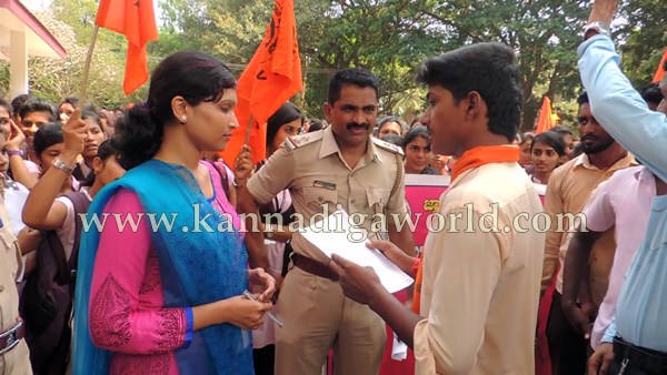 Kundapura_ABVP Protest_Mangalore Univercity (24)