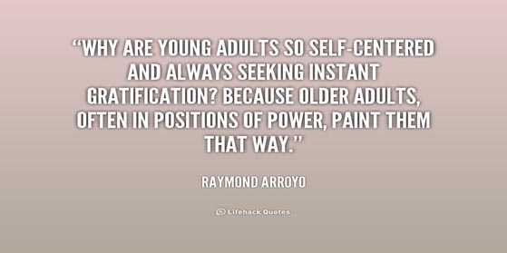 article on self centered generation