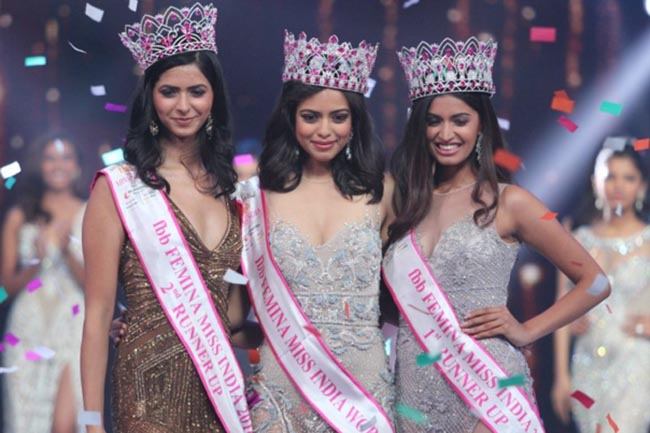Delhi girl Priyadarshini Chatterjee rowned Miss India World 3