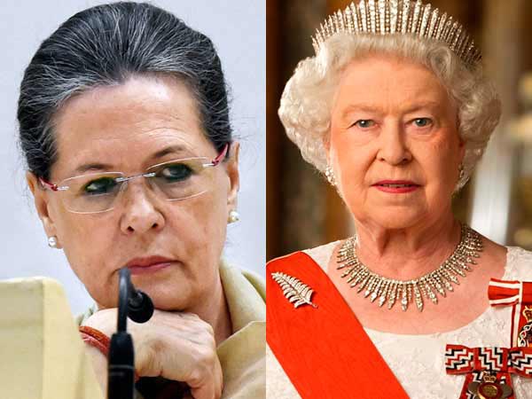 Sonia Gandhi is richer than British Queen Elizabeth II