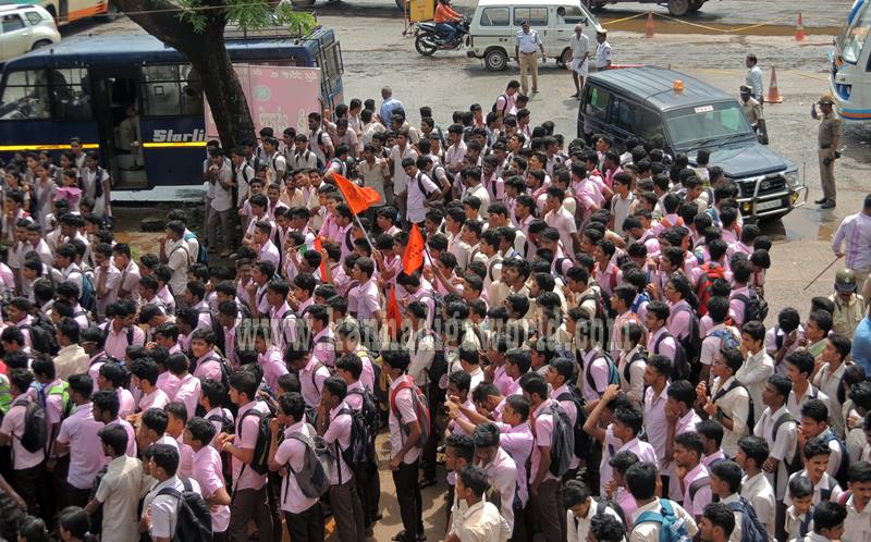 Kundapura_ABVP_Protest (14)