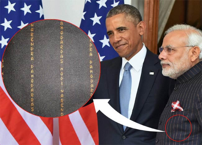 modi suit