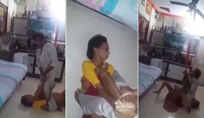 Sleeping Mom Molested By Daughter